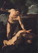 MANFREDI, Bartolomeo Cain and Abel oil painting artist